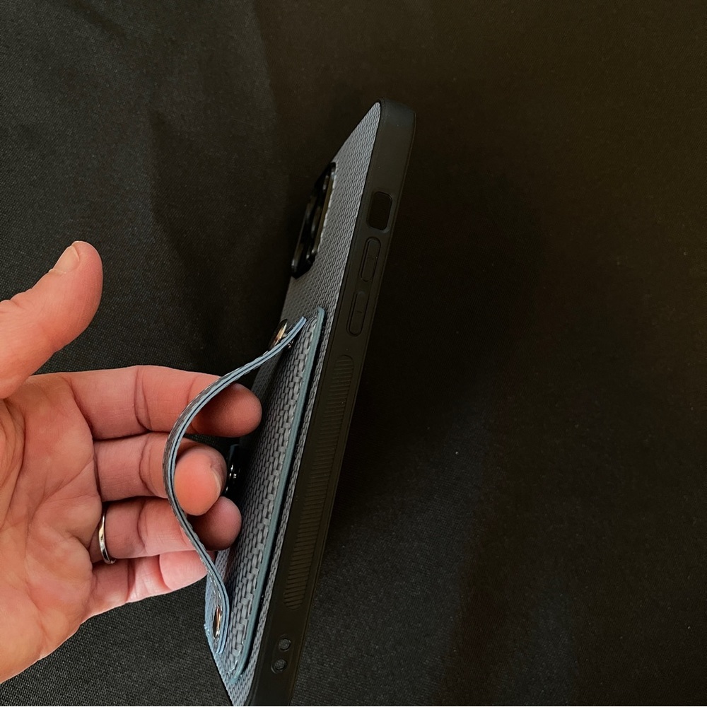 ๐ข FREE WITH ANY PURCHASE OVER $10 IPhone 12 Pro Max Wallet Case With Hand Loop - Picture 8 of 15